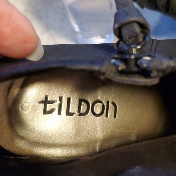 Nordstrom Tilton Black Faux Snake Lucie Booties - Picture 5 of 7